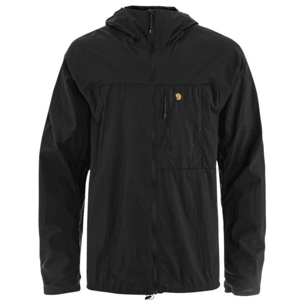 Jachetă Fjällräven BERGTAGEN WINDSHELL JACKET MEN Black