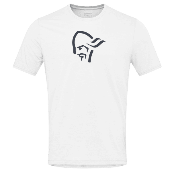 Tricou cu mânecă scurtă Norrona femund equaliser merino T-Shirt Men Snow White