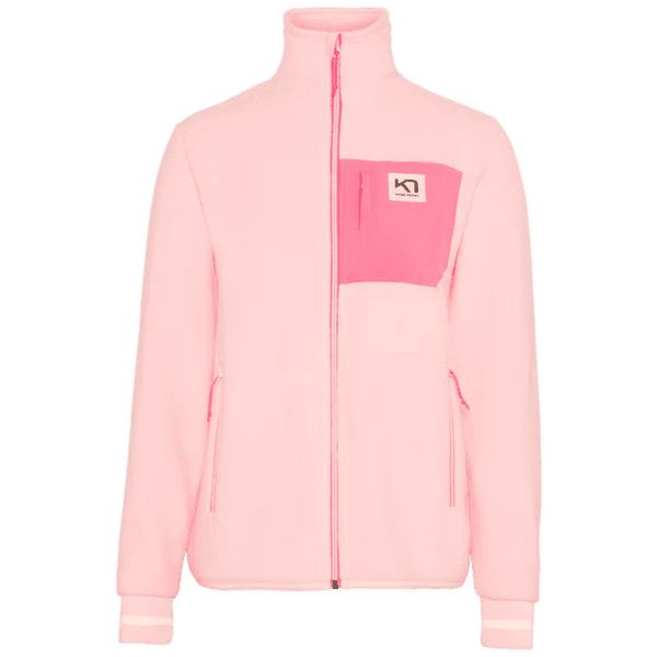 Jachetă Kari Traa ROTHE MIDLAYER COTCA/COTTON CANDY