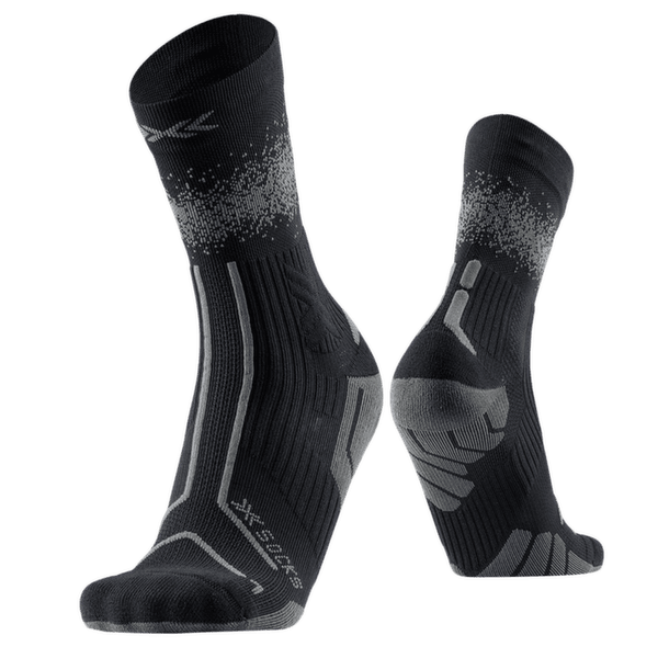 Șosete X-Bionic X-Socks® Trailrun Terraskin Perform Crew X Black/Rhino Grey