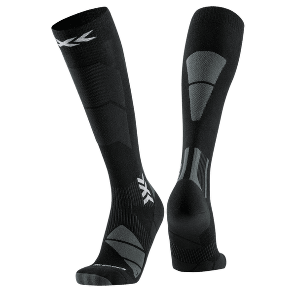 Șosete pentru genunchi X-Bionic X-SOCKS® SKI PERFORM MERINO OTC X Black/Grey
