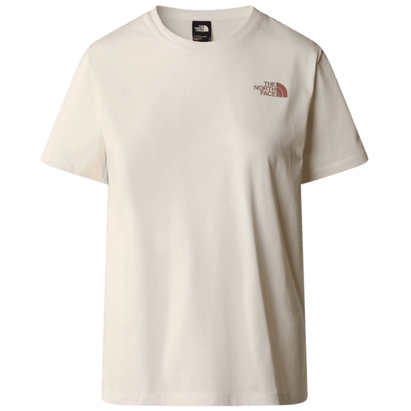 Tricou cu mânecă scurtă The North Face GRAPHIC S/S TEE 3 Women WHITE DUNE