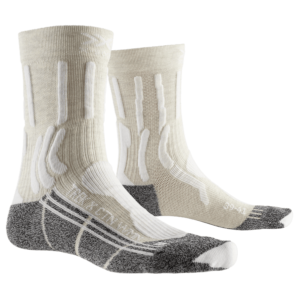 Șosete X-Bionic Trek X Cotton Socks Women White/Anthracite