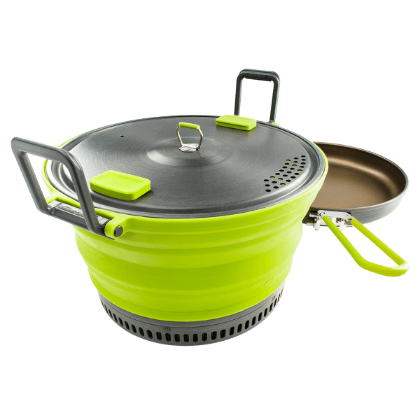Farfurii GSI ESCAPE SET 3L WITH FRY PAN Green