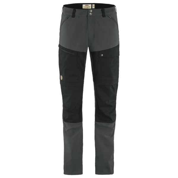 Pantaloni Fjällräven Abisko Midsummer Zip Off Trousers Men Dark Grey-Black