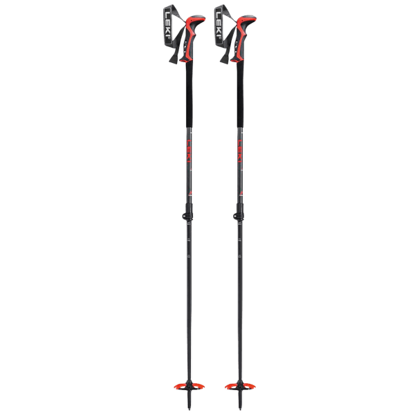 Gaură Leki Haute Route 2 dark anthracite-dark red-black