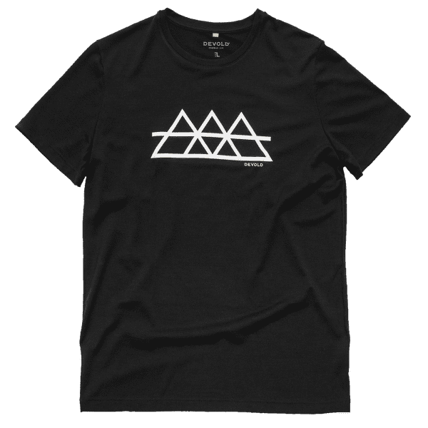 Tricou cu mânecă scurtă Devold Classic Triple Tee Men 950A BLACK