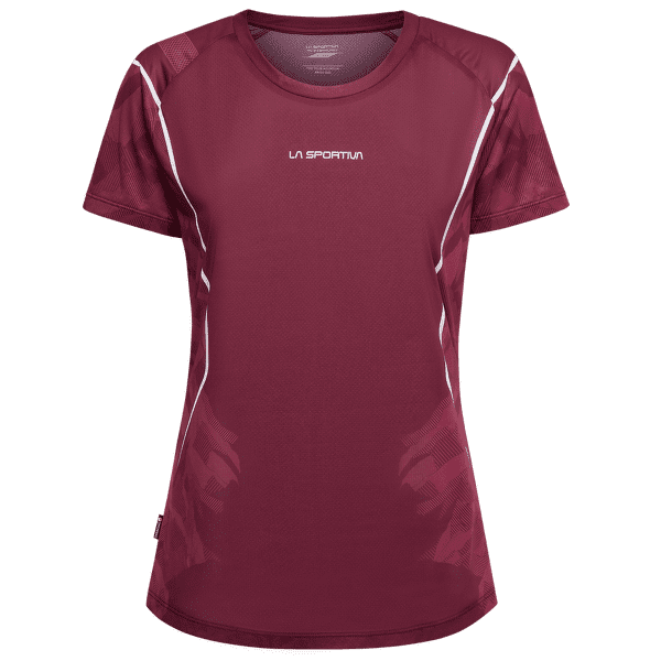 Tricou cu mânecă scurtă La Sportiva PACER T-SHIRT Women Redwood/Chalk