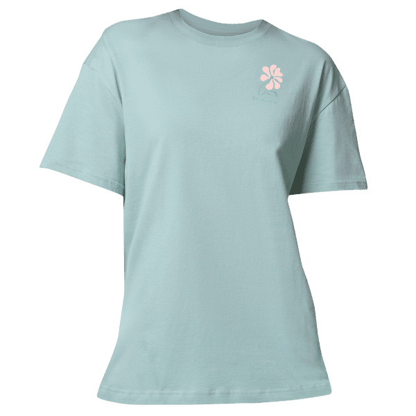 Tricou cu mânecă scurtă Columbia Rolling Bend™ Graphic Oversized Tee Women Spray, Floral Fun 325