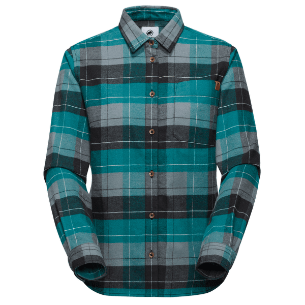 Cămașă cu mânecă lungă Mammut Trovat Longsleeve Shirt Women 00823 strata-deep teal