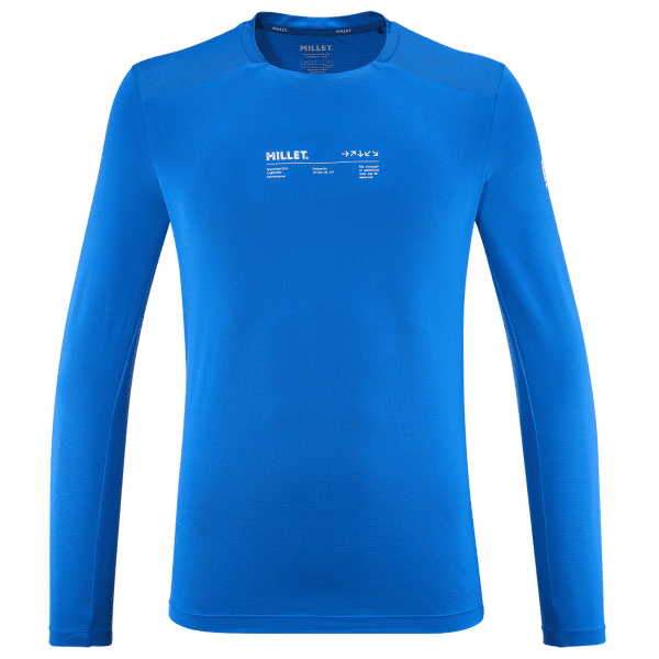 Tricou cu mânecă lungă Millet INTENSE TS LONG SLEEVE MEN ICON BLUE