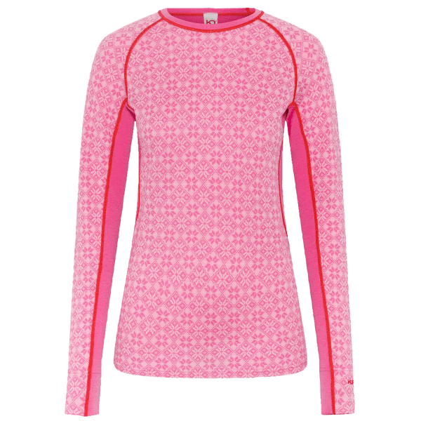 Tricou cu mânecă lungă Kari Traa Rose Light LS SPINK/BRIGHT PINK