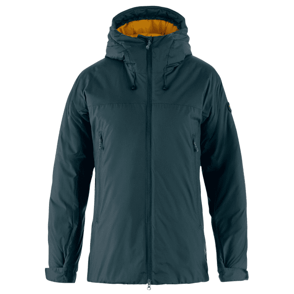 Jachetă Fjällräven Bergtagen 130 Insulation Jacket Women Mountain Blue-Mustard Yellow