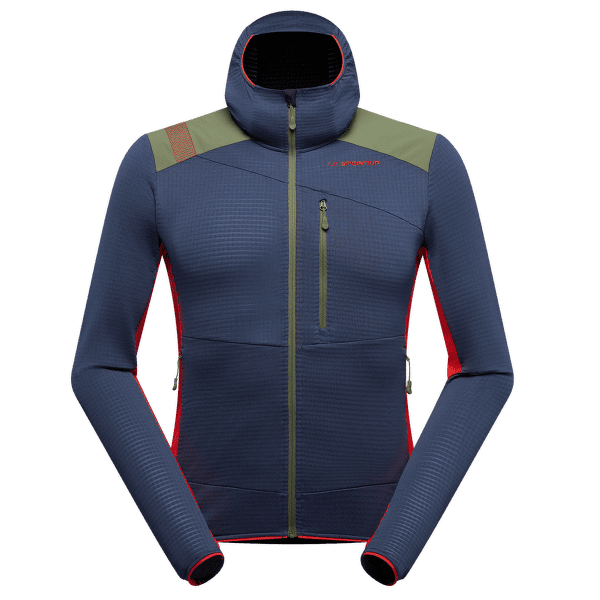 Hanorac La Sportiva AEQUILIBRIUM THERMAL HOODY Men Night Sky/Mountain Red