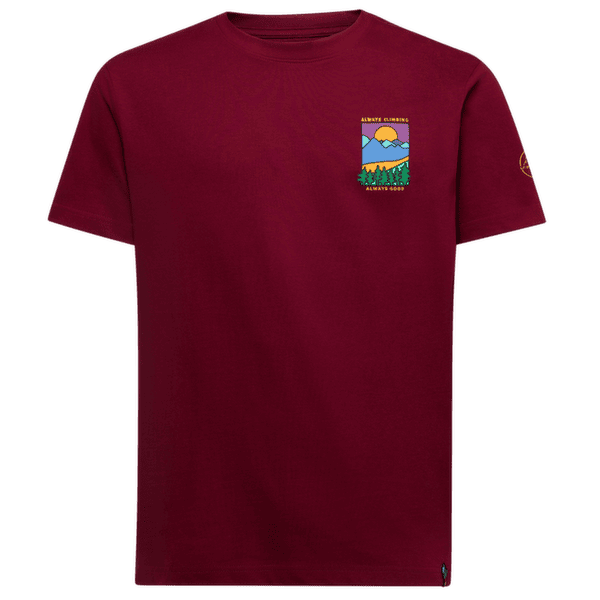 Tricou cu mânecă scurtă La Sportiva ALWAYS CLIMBING Men Redwood_R25R25