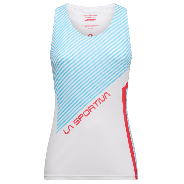 Maiou La Sportiva FLOW TANK Women Hibiscus/Malibu Blue