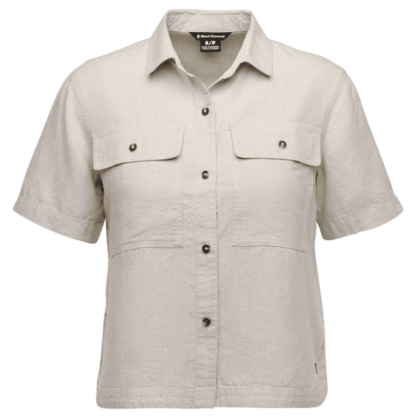 Cămașă cu mânecă scurtă Black Diamond Scenic Route SS Shirt Women Moonstone-Chalk