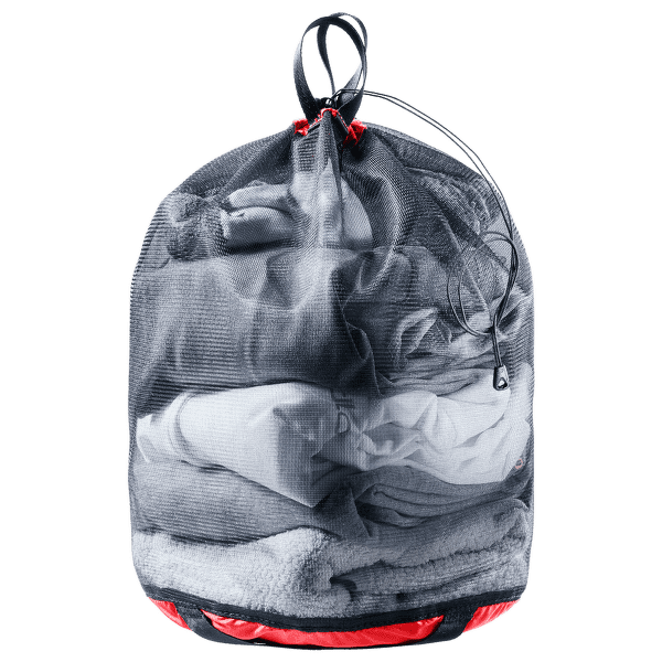 Geantă deuter Mesh Sack 5 cherry-black