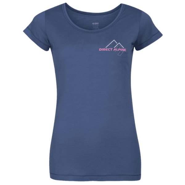Tricou cu mânecă scurtă Direct Alpine Furry Lady 2.0 navy (Simple lines)