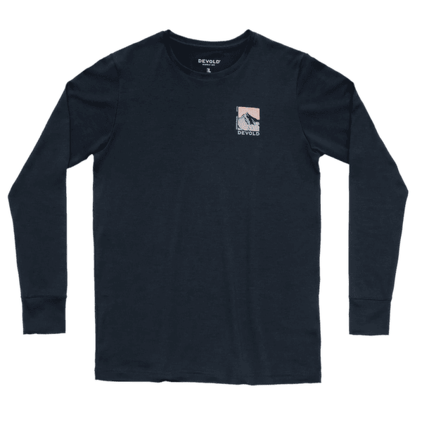 Tricou cu mânecă lungă Devold Classic Summit LS Man 284A INK