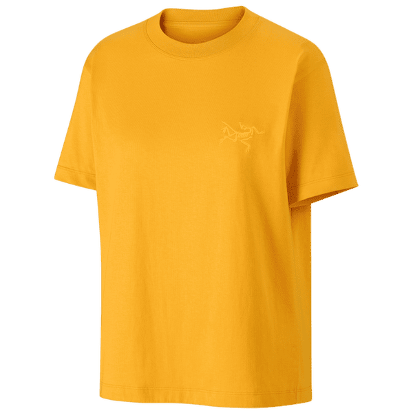 Tricou cu mânecă scurtă Arcteryx Kragg Cotton Little Bird Crew SS Women Larch