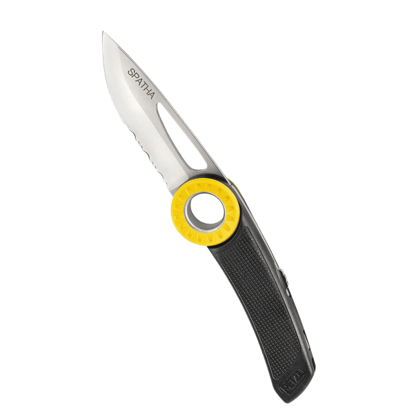 Cuțit Petzl Spatha Black/yellow