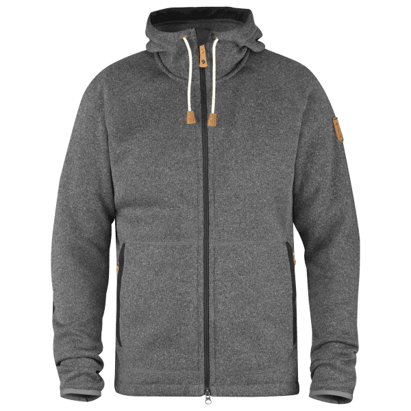 Hanorac Fjällräven Ovik Fleece Hoodie Men Dark Grey 030