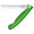 Cuțit Victorinox Swiss Classic Foldable Paring knife, wavy Green