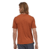 Tricou cu mânecă scurtă Patagonia Cap Cool Daily Graphic Shirt Men 73 Text Logo: Clement Blue X-Dye