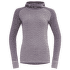 Tricou cu mânecă lungă Devold Kvitegga Merino 230 Hoodie Women 167A ORCHID