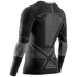 Tricou cu mânecă lungă X-Bionic  ENERGY ACCUMULATOR LIGHT SHIRT LS MEN X Black/Light Grey