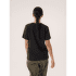 Tricou cu mânecă scurtă Arcteryx Kragg Cotton Little Bird Crew SS Women Pineberry