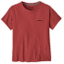 P-6 Logo Responsibili-Tee Women Potters Red