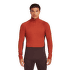 Tricou cu mânecă lungă Icebreaker Merino 260 ZoneKnit™ LS Half Zip Men JET HTHR-011