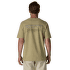 Tricou cu mânecă scurtă Patagonia P-6 Logo Responsibili Tee Men P-6 Outline: Gumtree Green