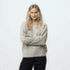 Pulover Fjällräven Övik Cable Knit Women Black