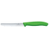 Tomato knife Swiss Classic 11 cm Green