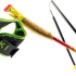 Gaură Leki Ultratrail FX.One Superlite bright red-neonyellow-naturalcarbon
