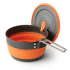 Oală Sea to Summit Frontier UL Collapsible Pot - 1L Puffins Bill Orange