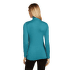 Tricou cu mânecă lungă Icebreaker Merino 200 Oasis LS Half Zip Women Black