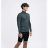 Tricou cu mânecă lungă Aclima WarmWool Mock Neck Shirt Men Green Gables