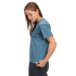 Tricou cu mânecă scurtă Black Diamond Mountainscape SS Tee Women Creek Blue