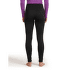 Colanți Icebreaker Merino 200 Oasis High Rise Leggings Women BLACK