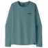 Long-Sleeved Cap Cool Daily Shirt  - Boardshort Logo Women Blue Sage - Light Blue Sage X-Dye