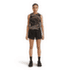 Tricou cu mânecă scurtă Icebreaker Merino Blend 125 Cool-Lite Speed Tank Motion AOP Women PORCINI/BLACK/AOP