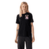 Tricou cu mânecă scurtă Arcteryx Krag SL Cotton Superbloom Crew SS Women Black