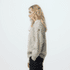 Pulover Fjällräven Övik Cable Knit Women Black