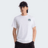 Tricou cu mânecă scurtă The North Face BASECAMP BARISTA RELAXED SHORT SLEEVE TEE-GRAPHIC UNISEX VD9 TNF WHITE/PACIFIC TEAL