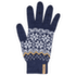 KNITTED MERINO GLOVES KAMA R166 108 navy