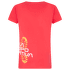 Tricou cu mânecă scurtă La Sportiva FOOTSTEP TEE WOMEN Hibiscus